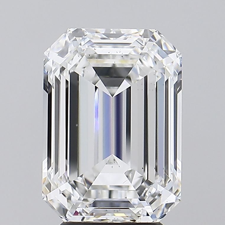4.55 ct. emerald Lab Grown Diamond front image