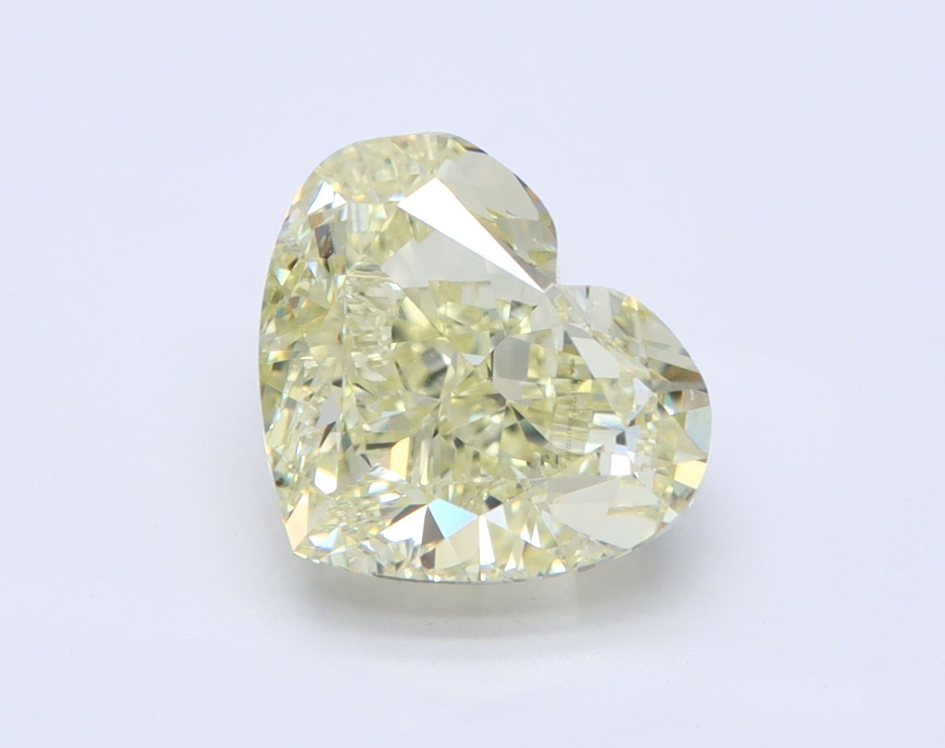 Diament 2.58 ct Fancy Light Yellow/VVS2