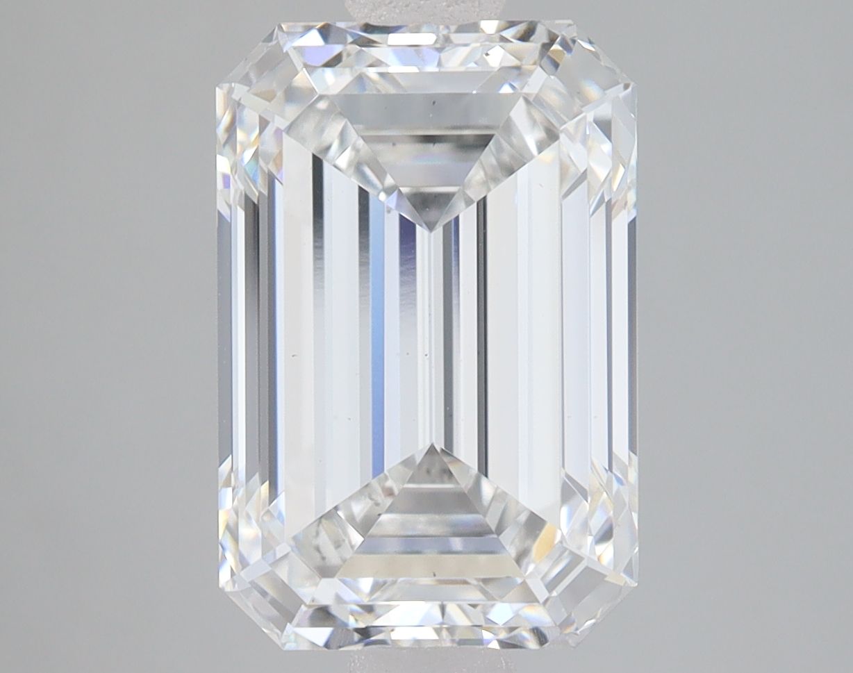 3.63 ct. emerald Lab Grown Diamond front image