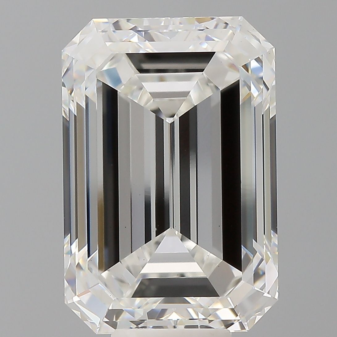 11.52 ct. emerald Lab Grown Diamond front image