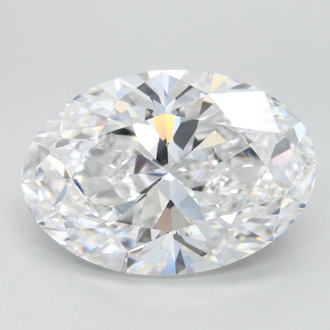 3.47 ct. oval Lab Grown Diamond front image