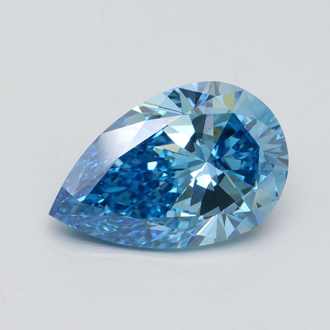 3.70 ct. pear Lab Grown Diamond front image