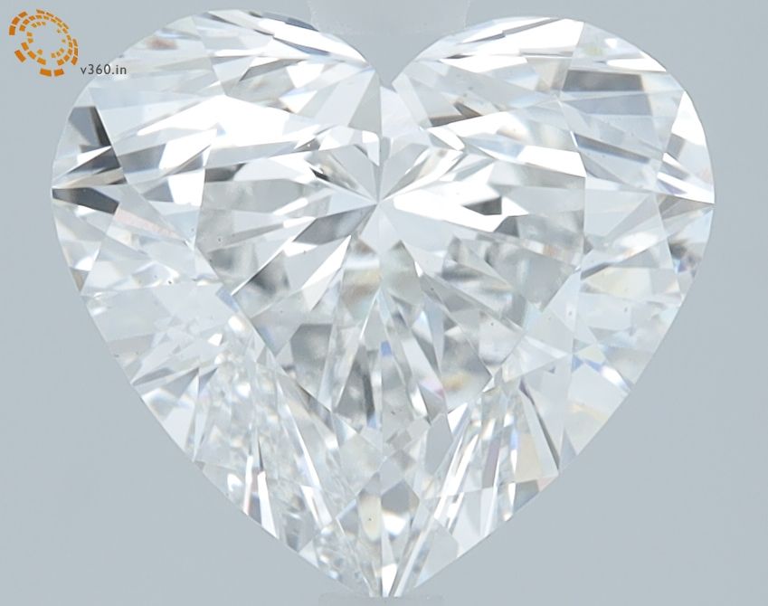 2.59 ct. heart Lab Grown Diamond front image
