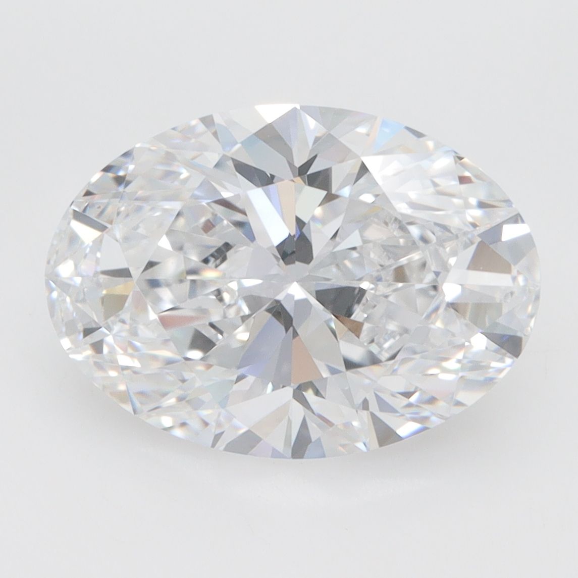 3.08 ct. oval Lab Grown Diamond front image