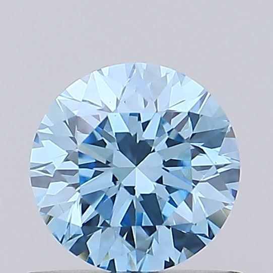 0.61 CT Fancy Vivid Blue ROUND