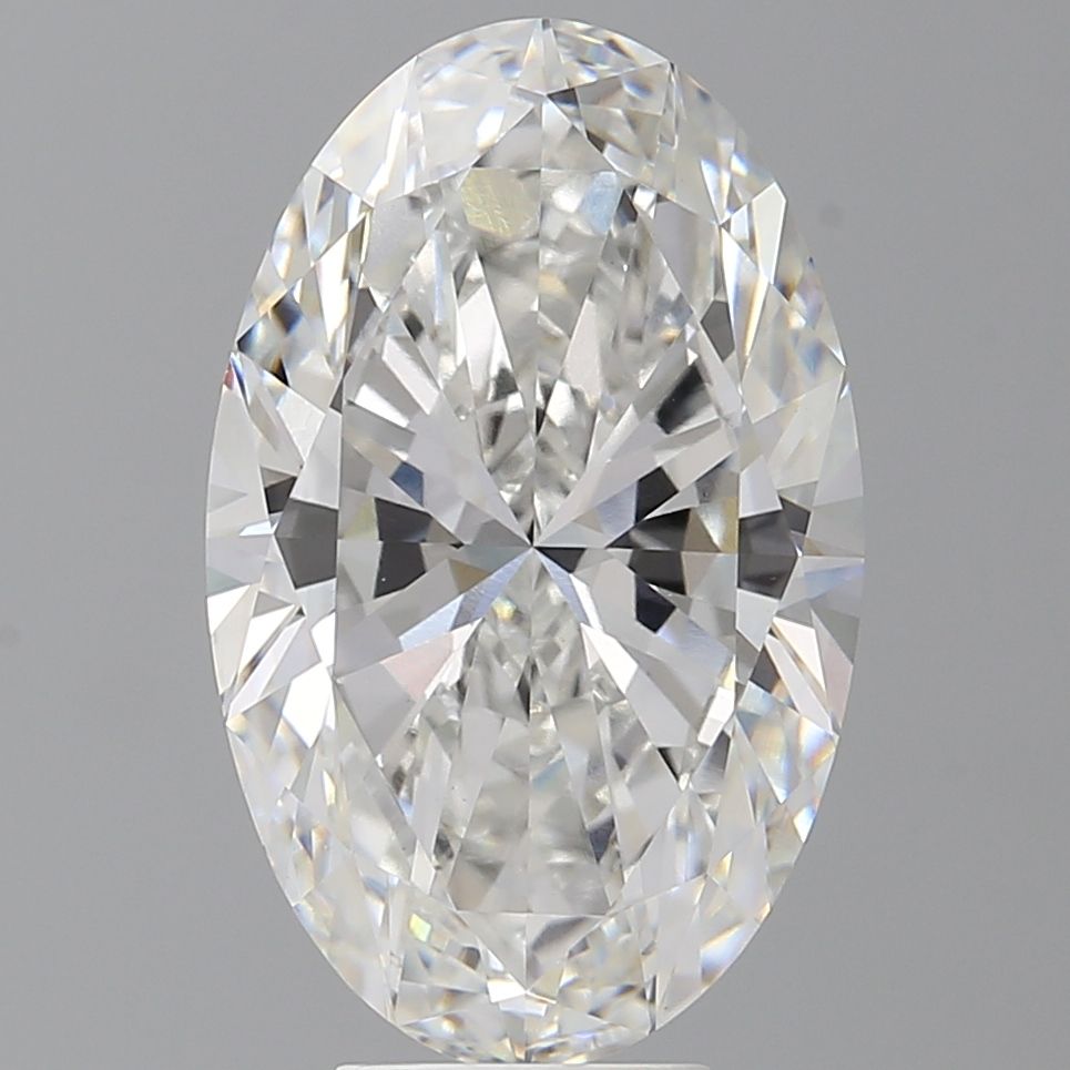 7.04 ct. oval Lab Grown Diamond front image