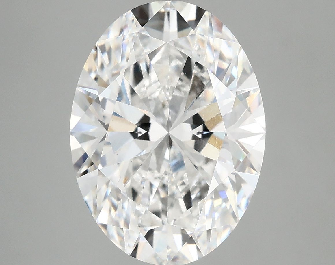 5.09 ct. oval Lab Grown Diamond front image