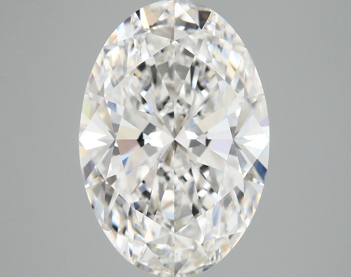5.04 ct. oval Lab Grown Diamond front image