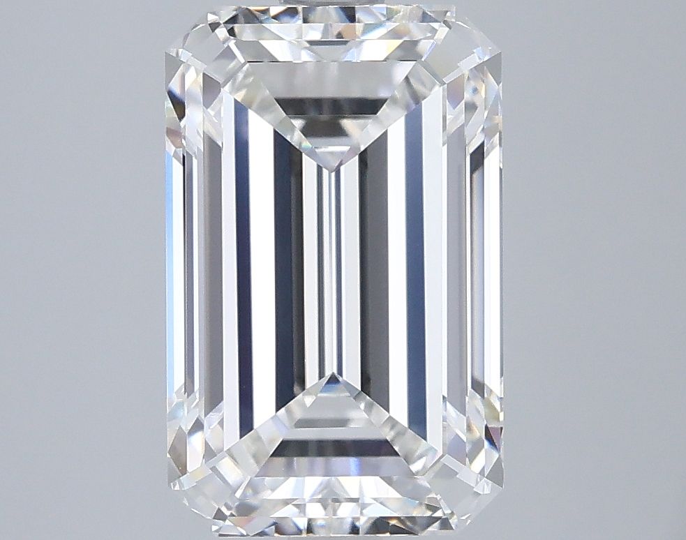 4.06 ct. emerald Lab Grown Diamond front image