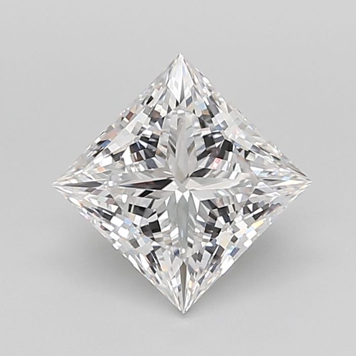 3.08 ct. princess Lab Grown Diamond front image