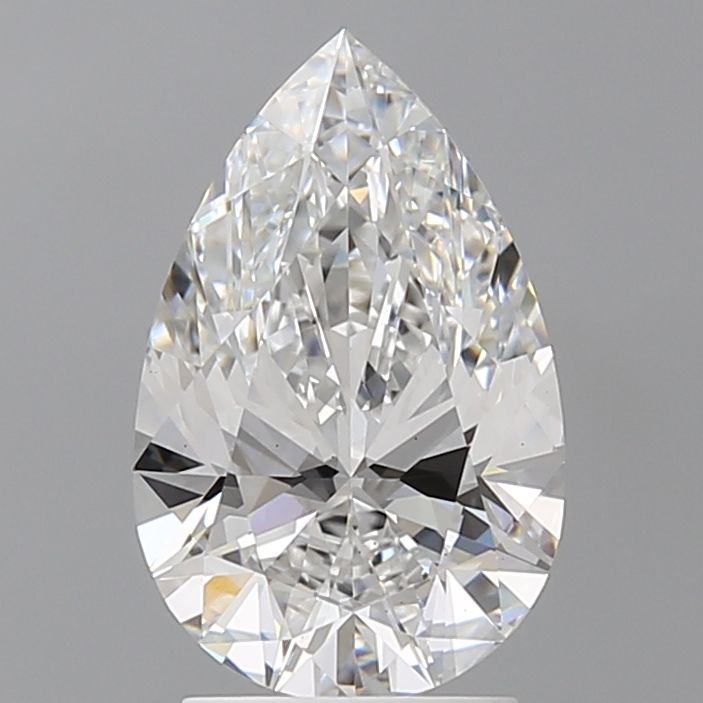 2.50 ct. pear Lab Grown Diamond front image