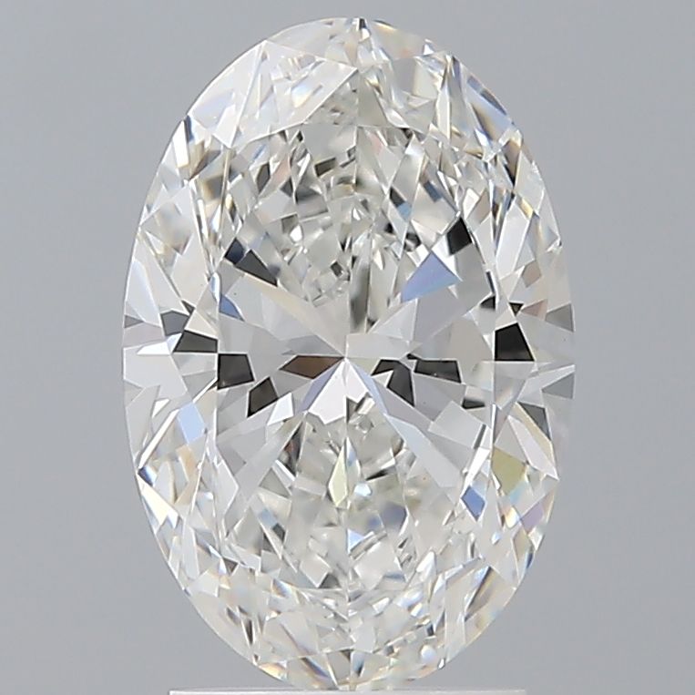 2.54 ct. oval Lab Grown Diamond front image