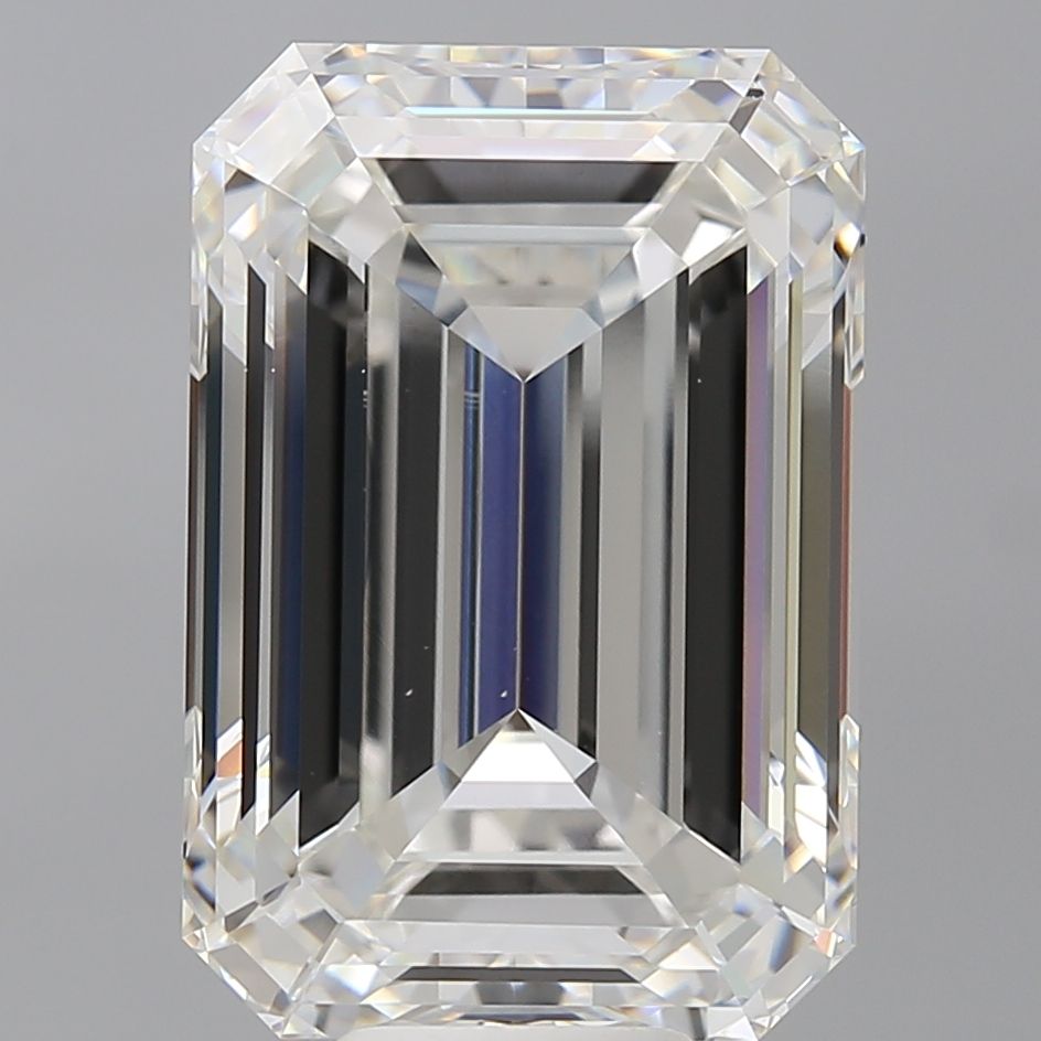 12.08 ct. emerald Lab Grown Diamond front image