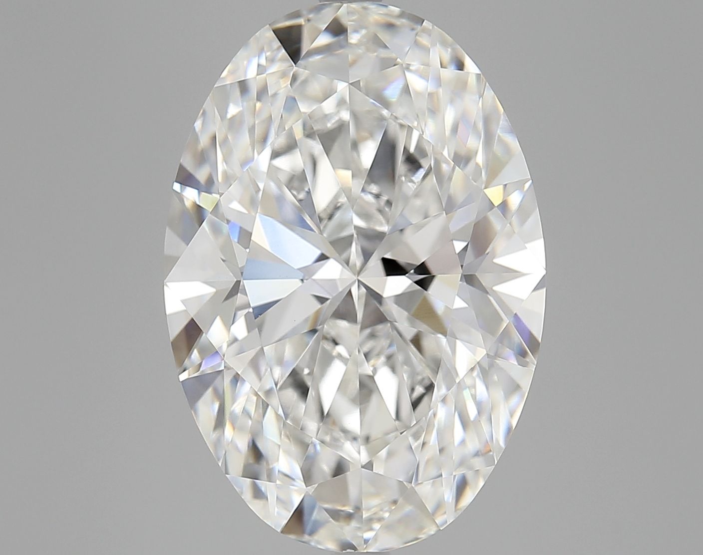 9.08 ct. oval Lab Grown Diamond front image