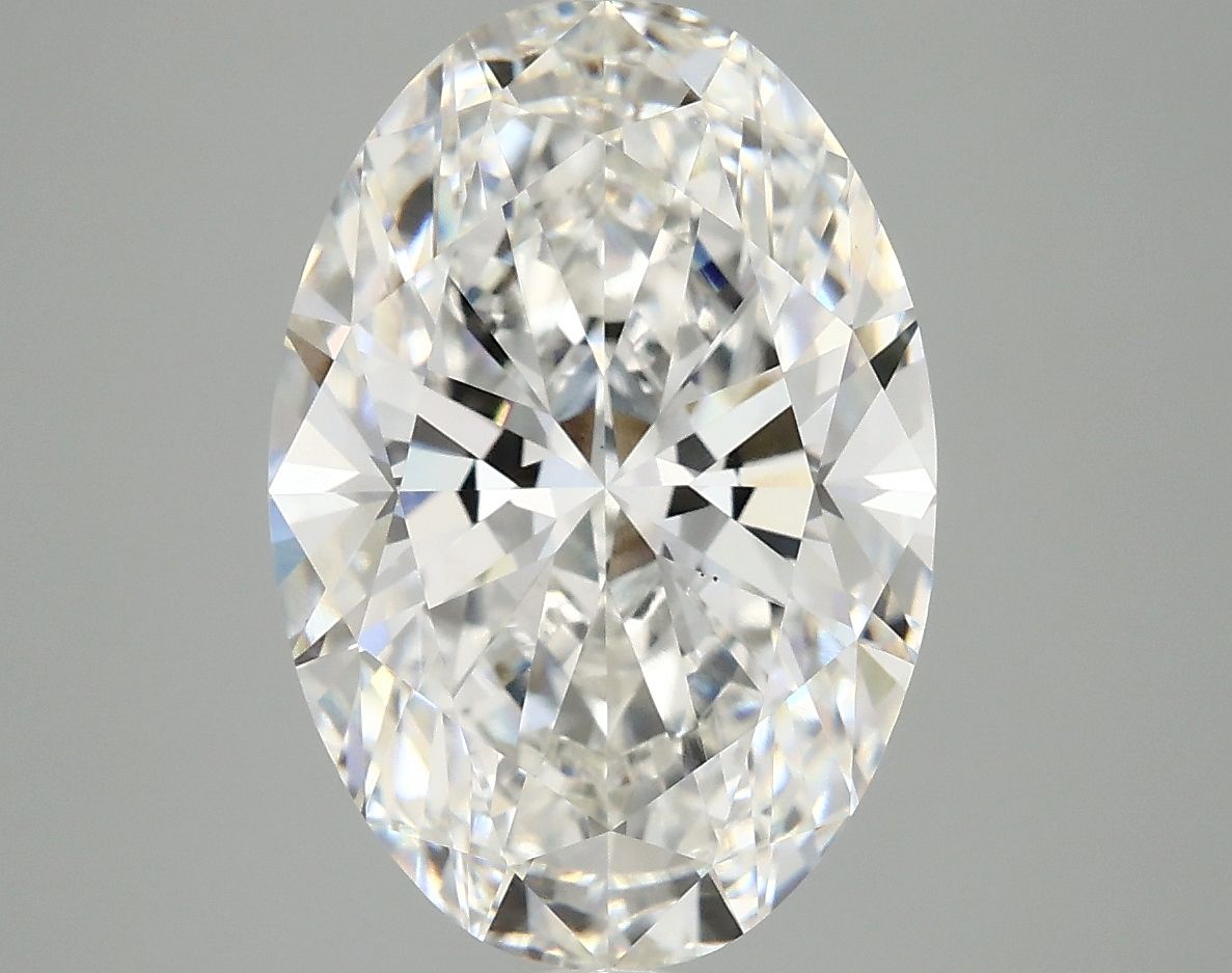 5.03 ct. oval Lab Grown Diamond front image