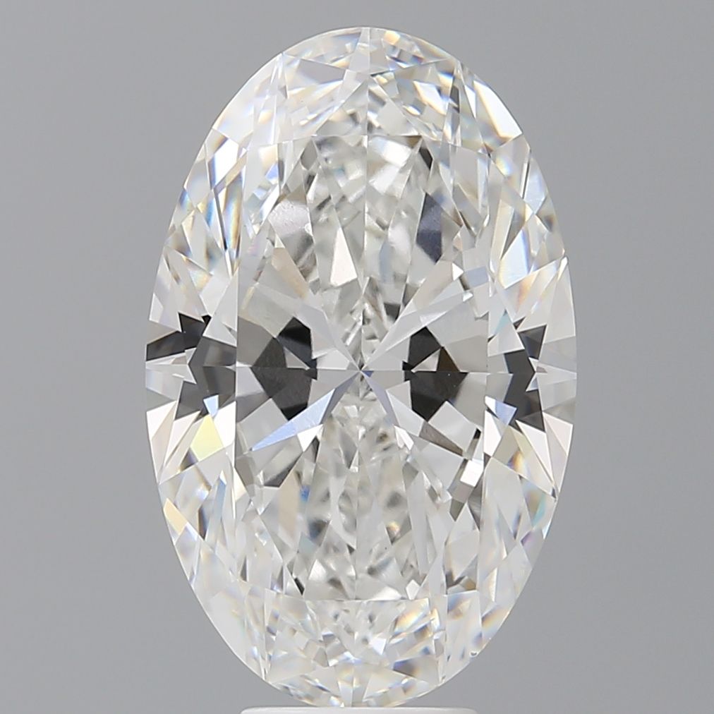 8.08 ct. oval Lab Grown Diamond front image