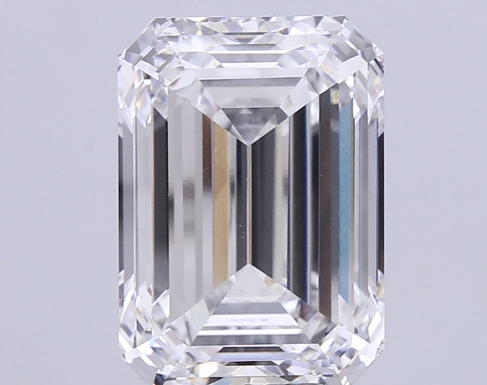8.05 ct. emerald Lab Grown Diamond front image