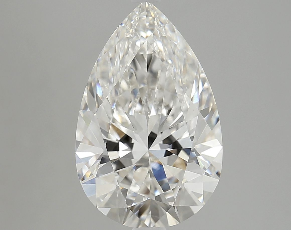 4.09 ct. pear Lab Grown Diamond front image