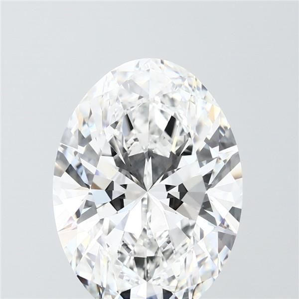 5.02 ct. oval Lab Grown Diamond front image