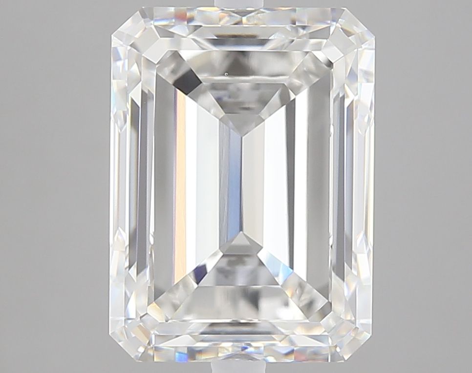7.02 ct. emerald Lab Grown Diamond front image
