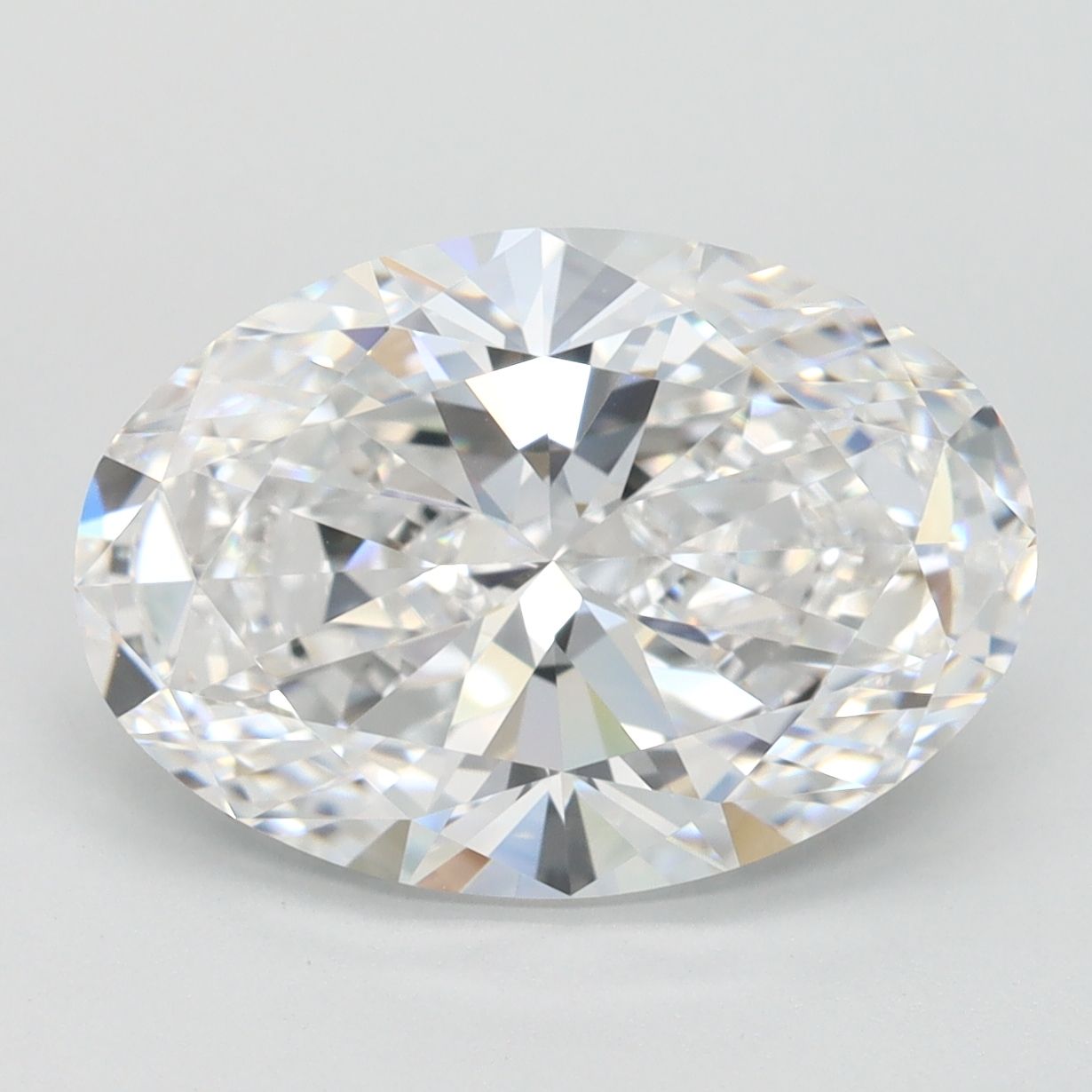 3.91 ct. oval Lab Grown Diamond front image