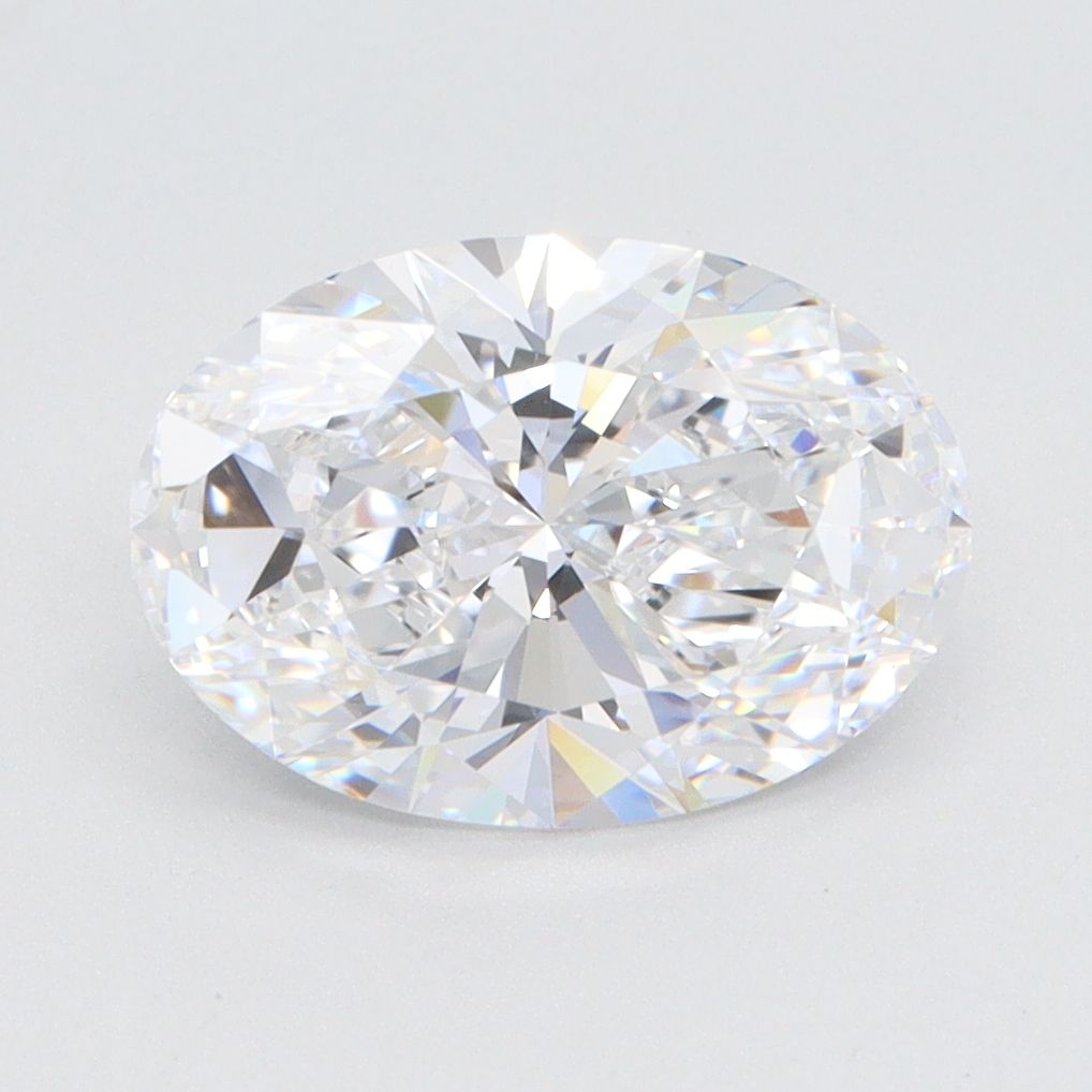 4.11 ct. oval Lab Grown Diamond front image