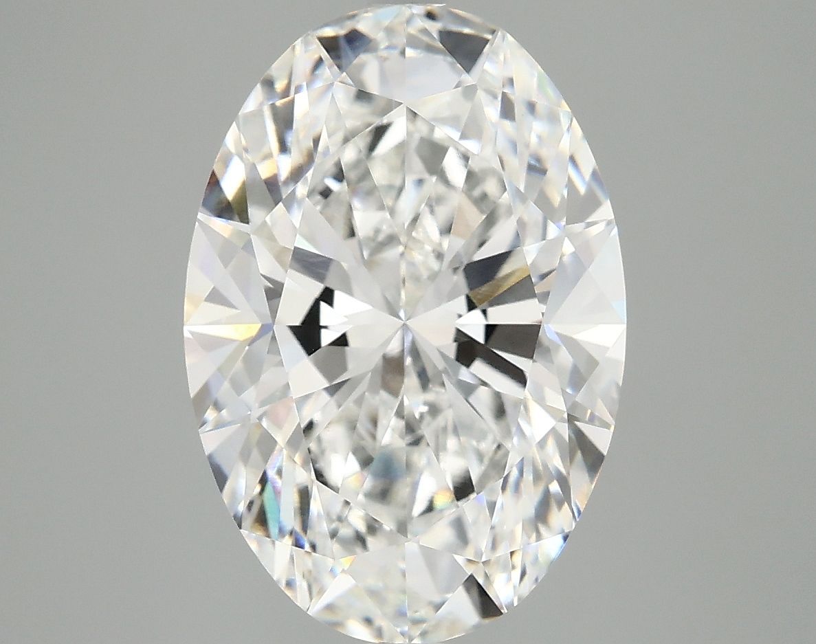 5.04 ct. oval Lab Grown Diamond front image