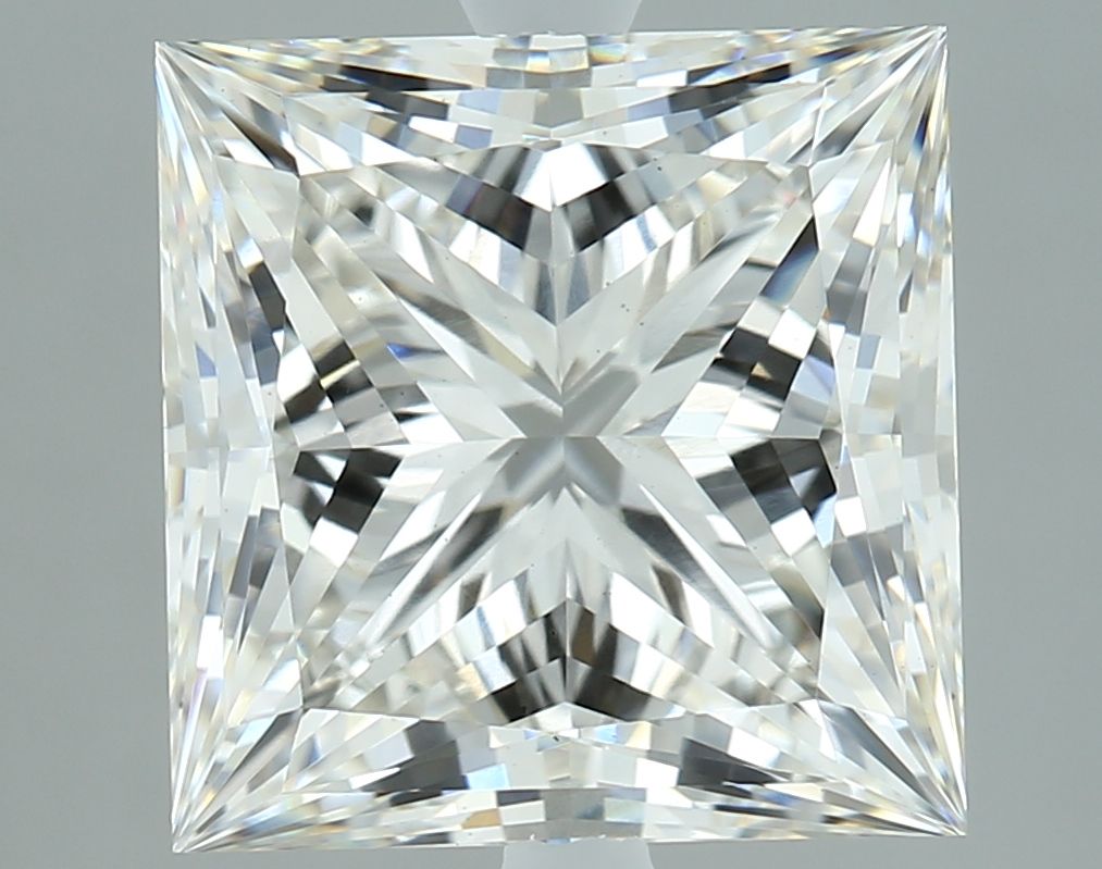 4.38 ct. princess Lab Grown Diamond front image