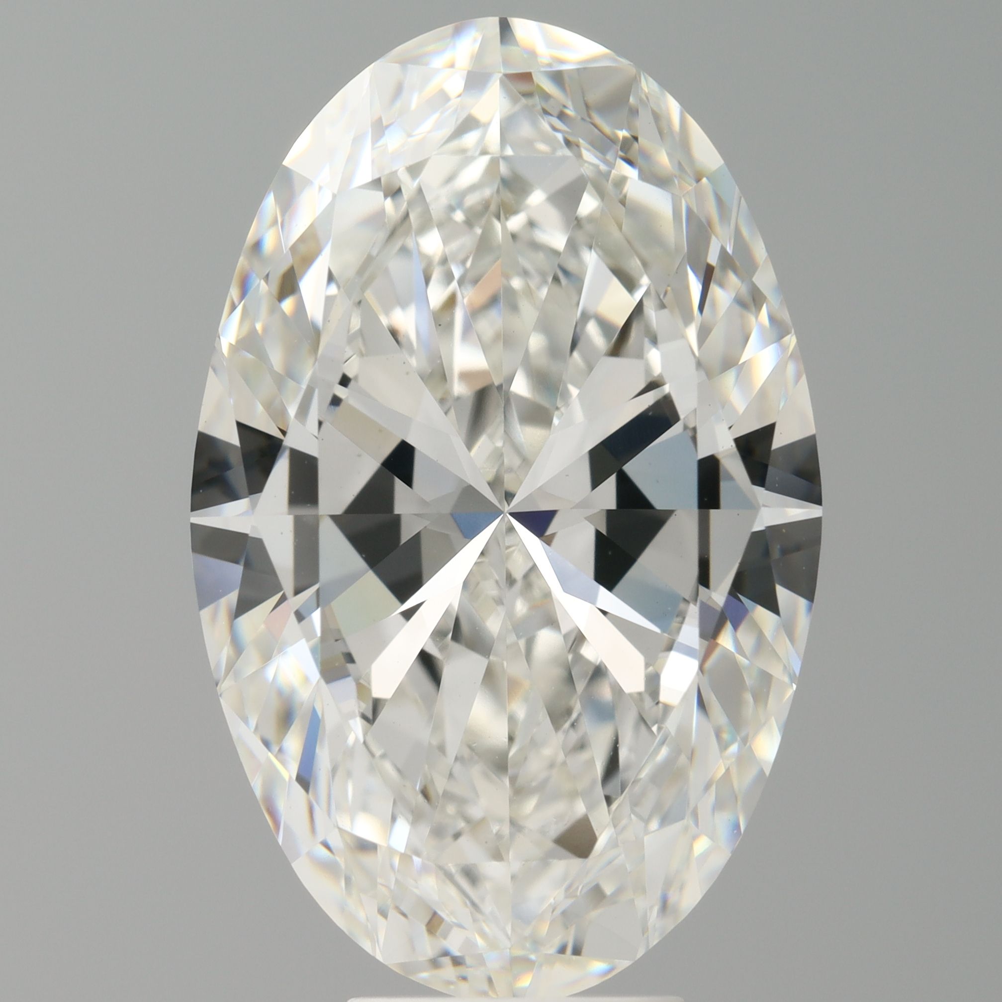 8.03 ct. oval Lab Grown Diamond front image