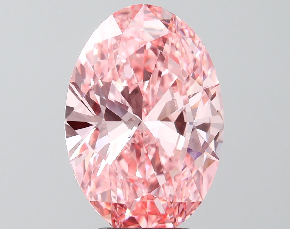 5.03 ct. oval Lab Grown Diamond front image