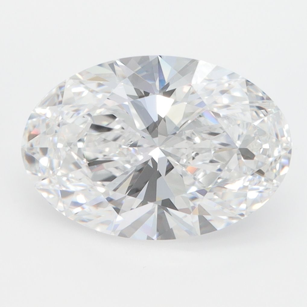 3.28 ct. oval Lab Grown Diamond front image