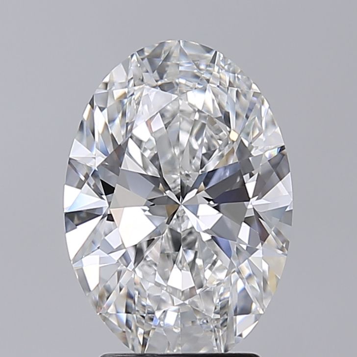 3.01 ct. oval Lab Grown Diamond front image