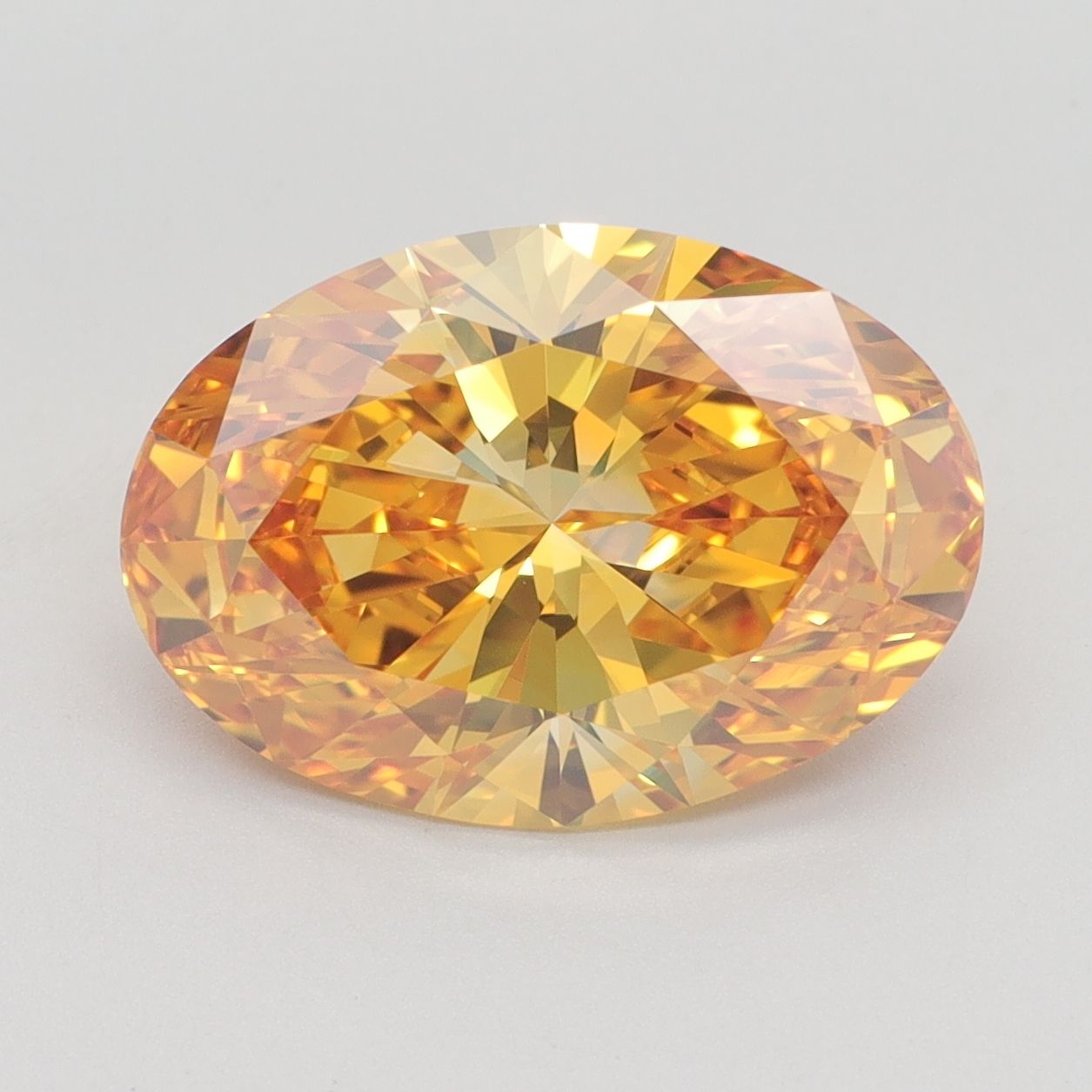 4.16 ct. oval Lab Grown Diamond front image
