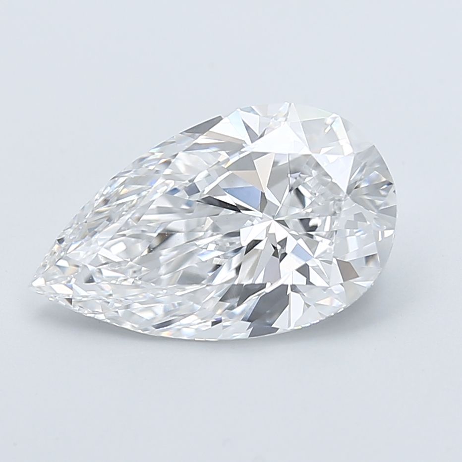 5.52 ct. pear Lab Grown Diamond front image
