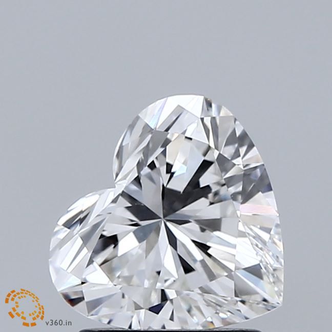1.53 ct lab-grown Heart Diamond