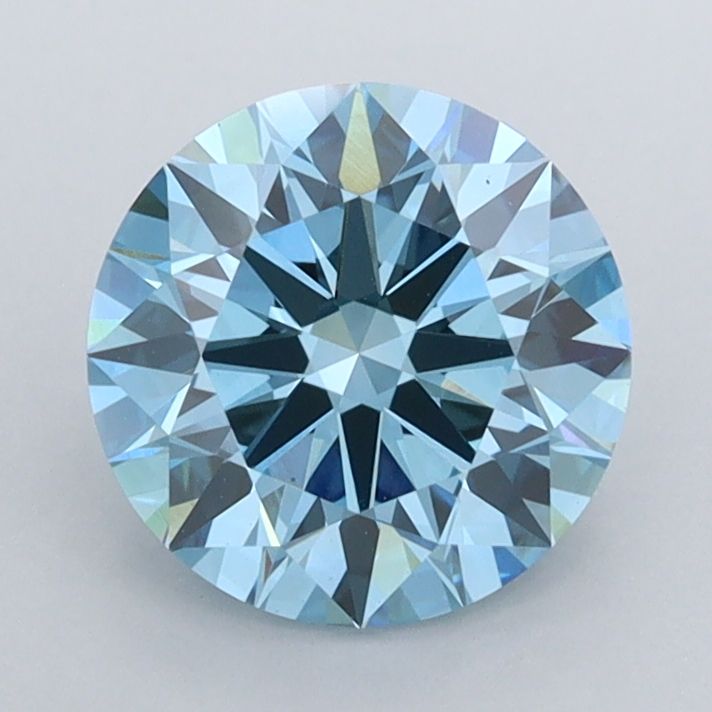1.55 CT Fancy Vivid Blue ROUND