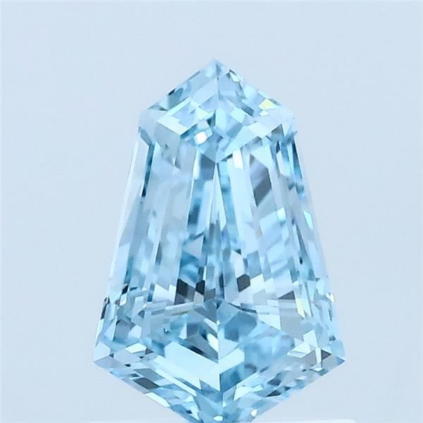 1.0 CT Fancy Vivid Blue HEXAGONAL