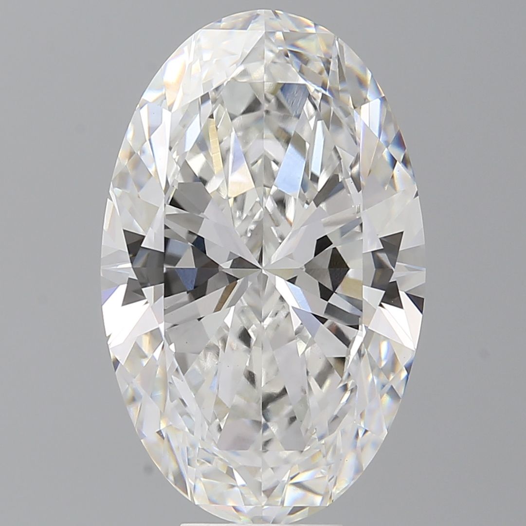10.01 ct. oval Lab Grown Diamond front image
