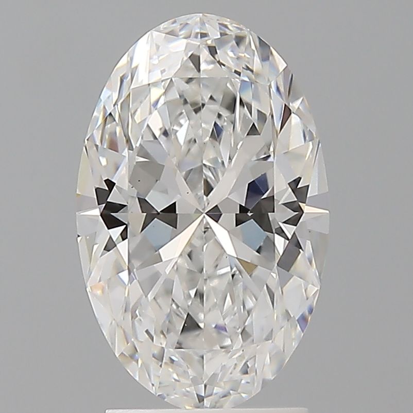 2.50 ct. oval Lab Grown Diamond front image
