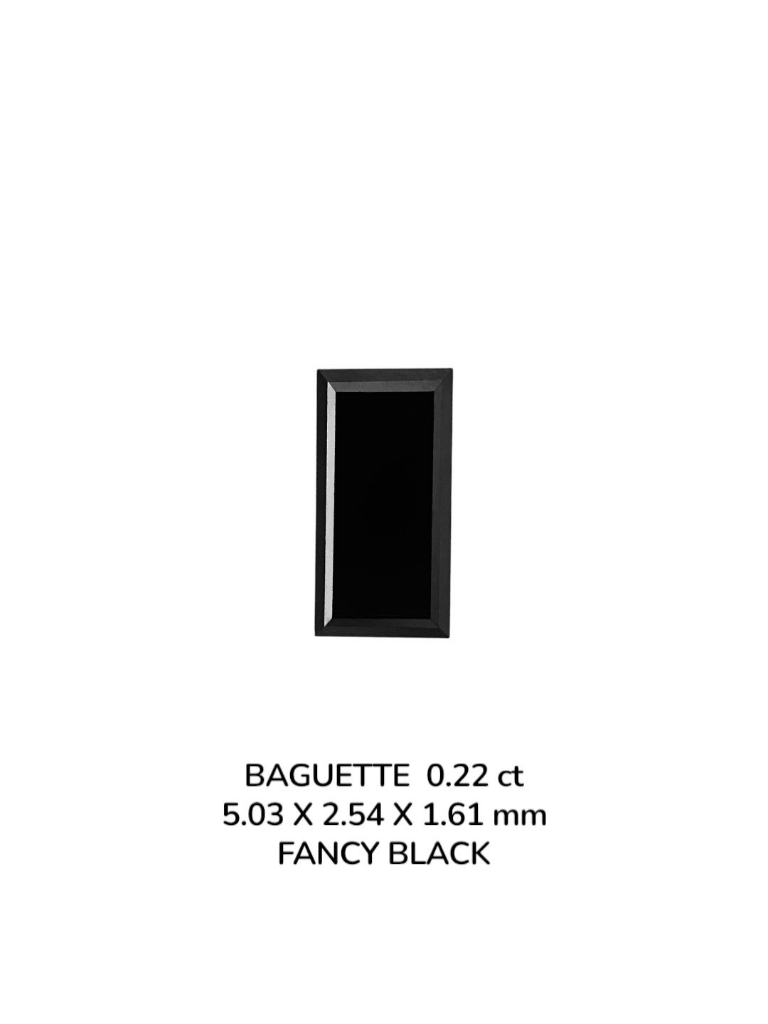 Diament 0.22 ct Fancy Black/VVS2