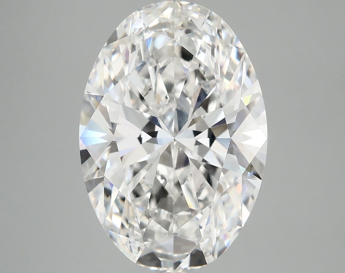 5.04 ct. oval Lab Grown Diamond front image