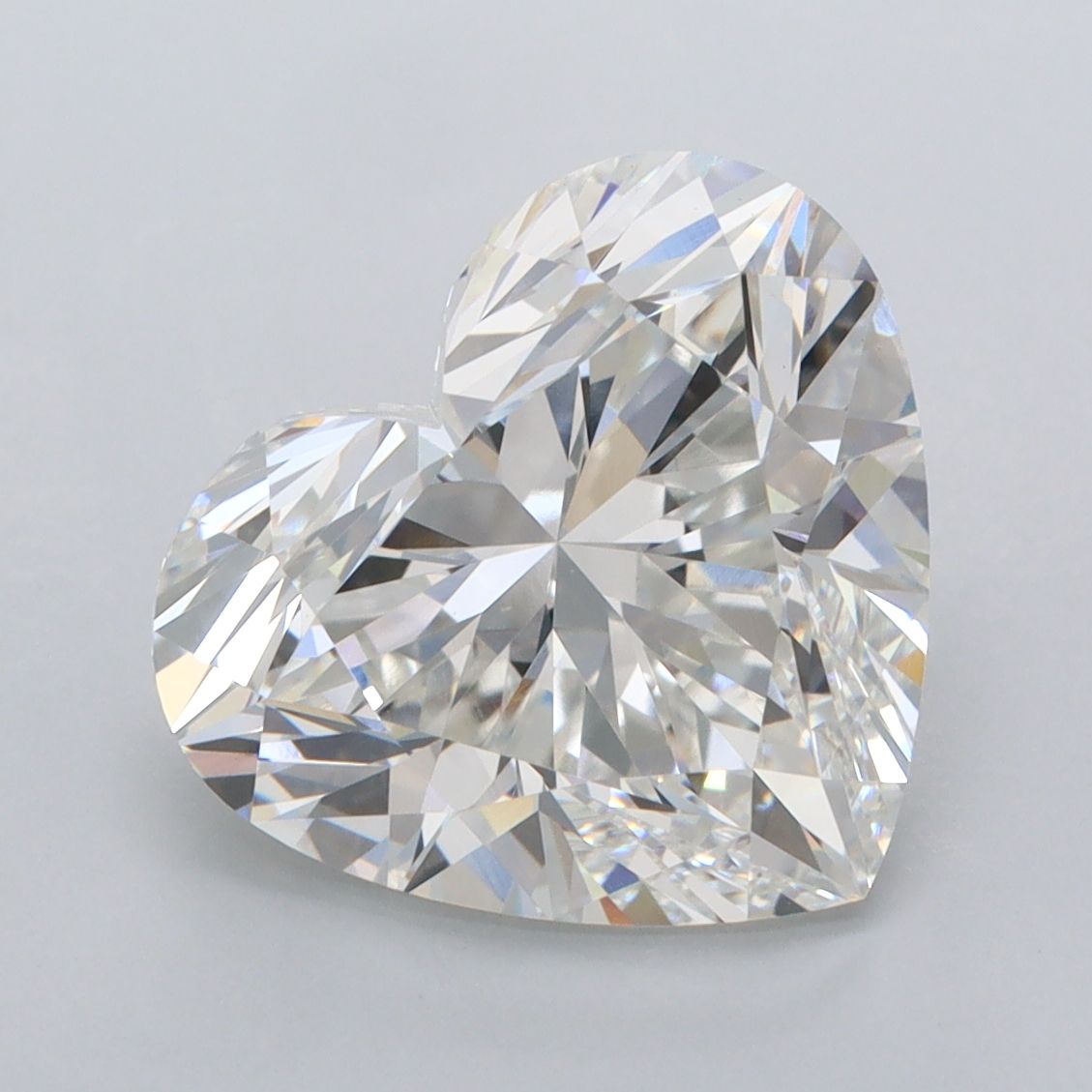 5.05 ct. heart Lab Grown Diamond front image