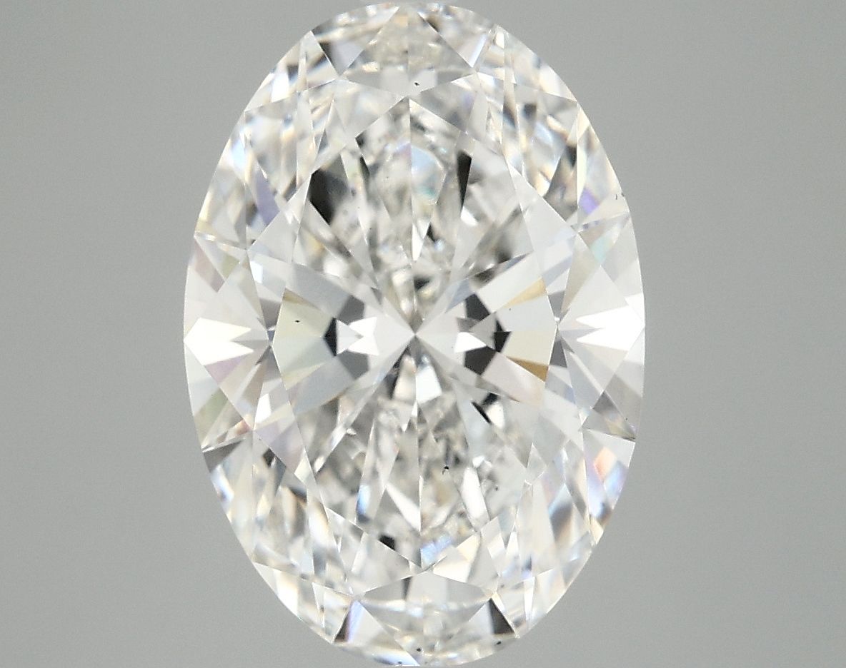 5.02 ct. oval Lab Grown Diamond front image