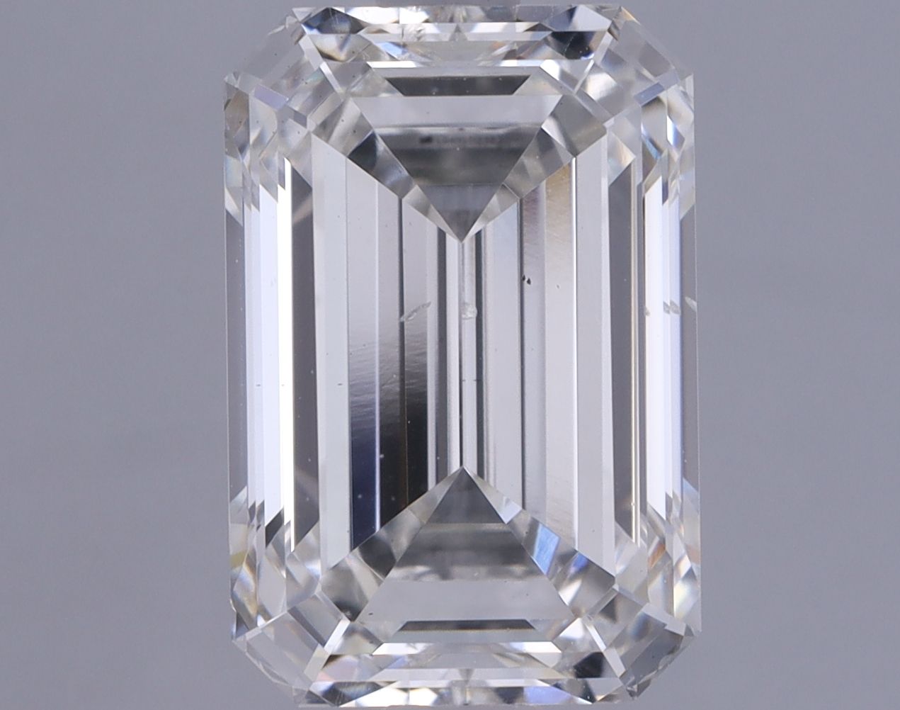 2.91 ct. emerald Lab Grown Diamond front image