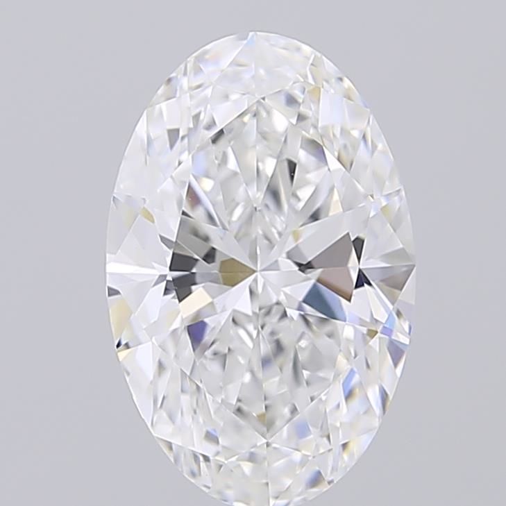 3.00 ct. oval Lab Grown Diamond front image