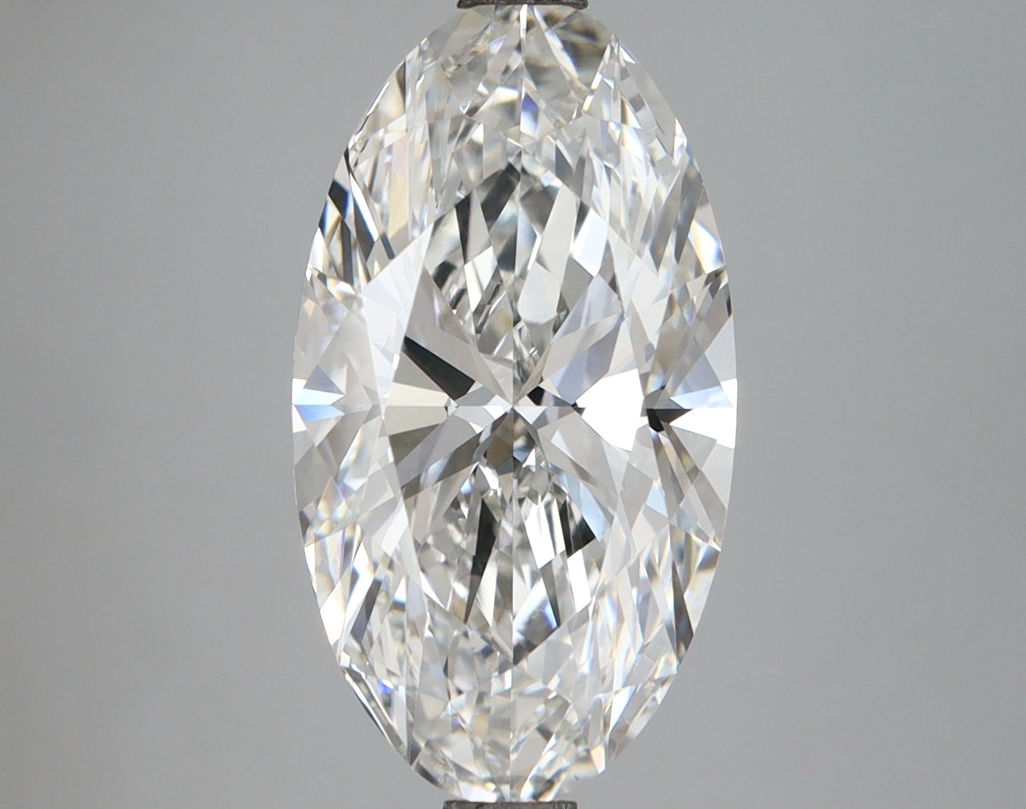 4.95 ct. oval Lab Grown Diamond front image
