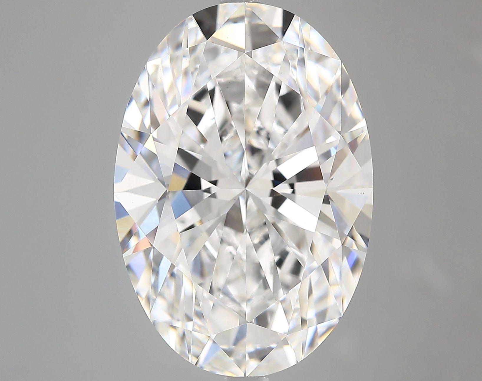 9.06 ct. oval Lab Grown Diamond front image
