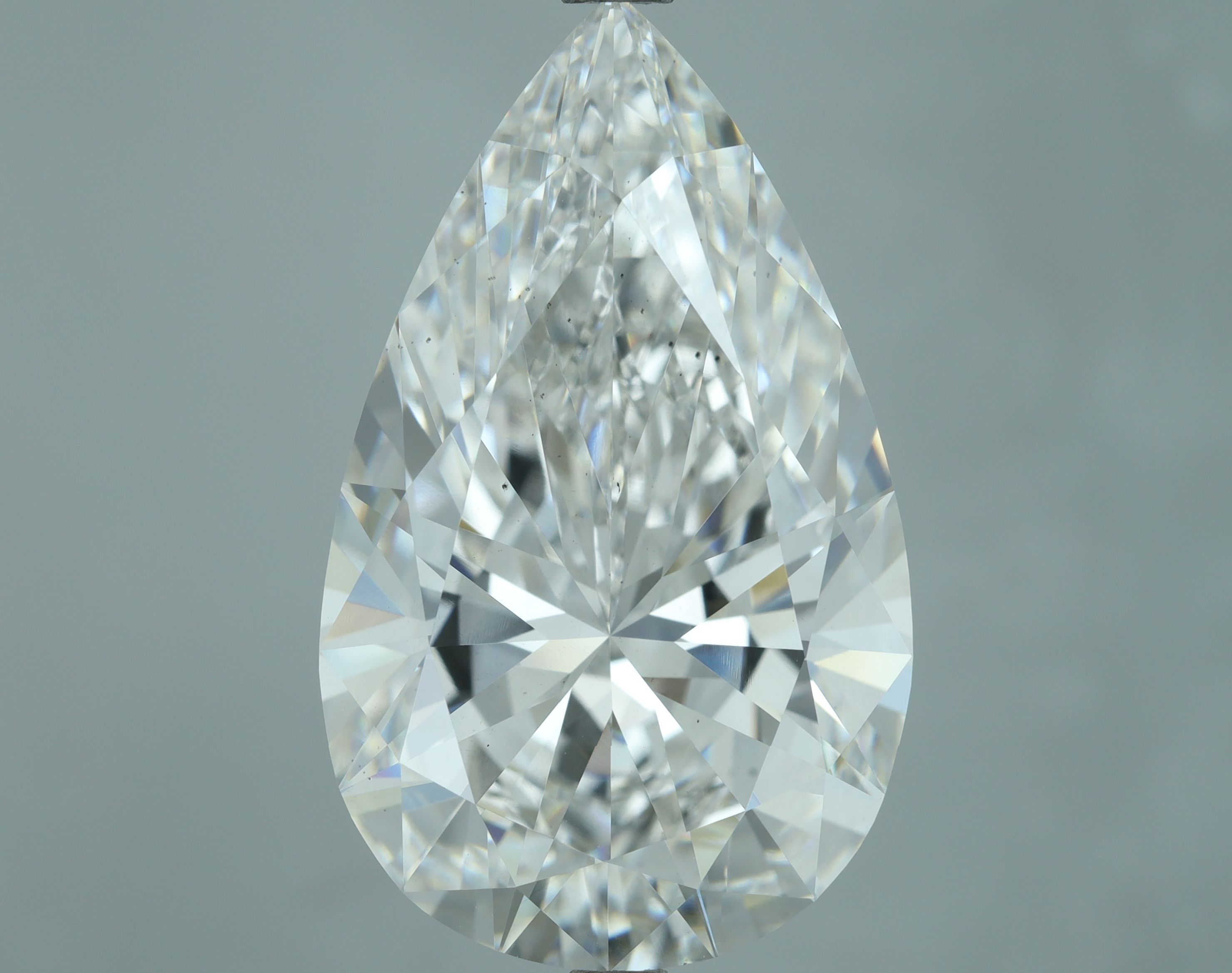 9.16 ct. pear Lab Grown Diamond front image