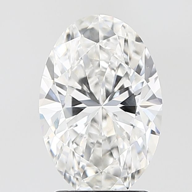 2.10 ct. oval Lab Grown Diamond front image