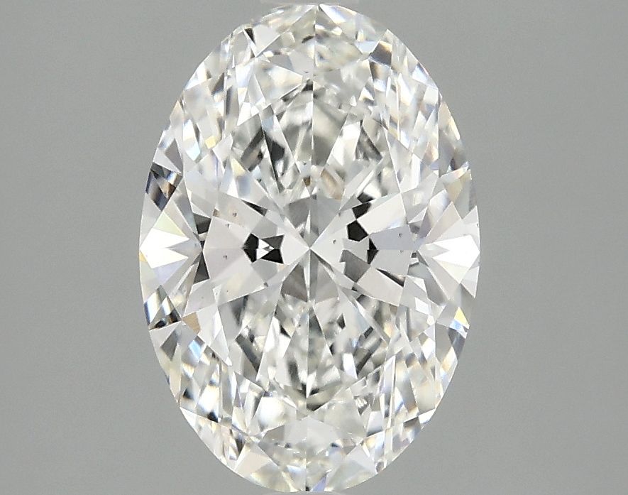 2.08 ct. oval Lab Grown Diamond front image